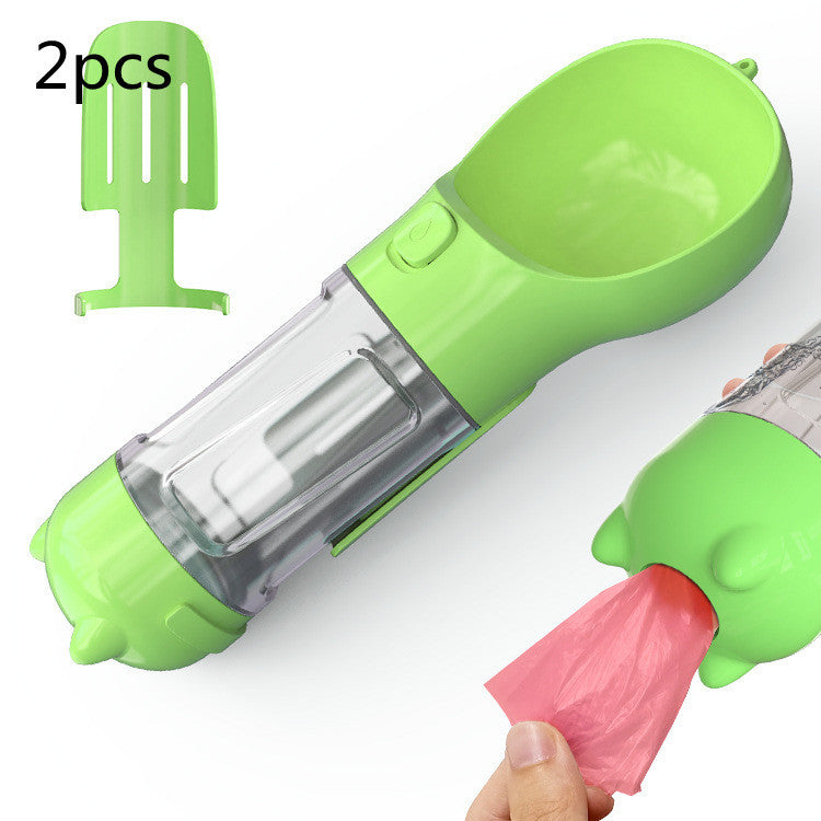 Pet Water Bottle Feeder Bowl Portable Pet Outdoor Travel 3 In 1 Dog Water Bottle