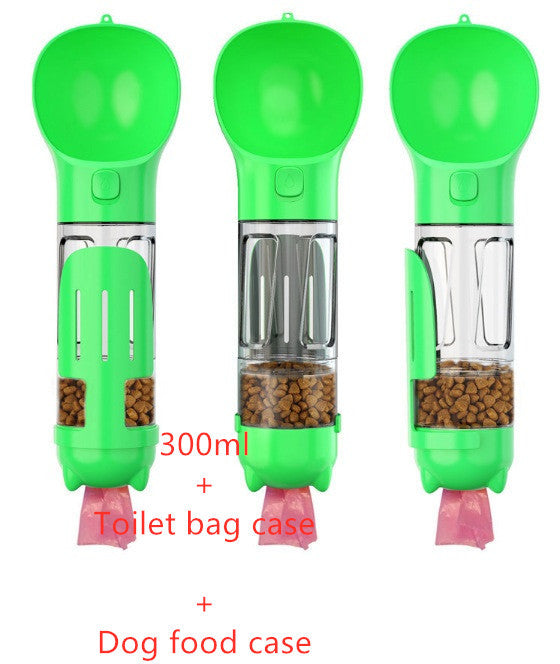 Pet Water Bottle Feeder Bowl Portable Pet Outdoor Travel 3 In 1 Dog Water Bottle