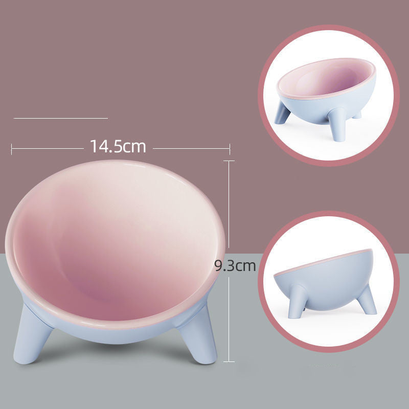 Cat Dog Bowl With Stand for Pet Feeding