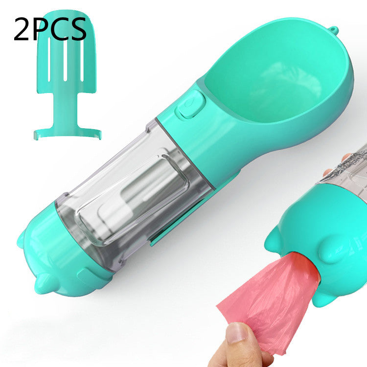 Pet Water Bottle Feeder Bowl Portable Pet Outdoor Travel 3 In 1 Dog Water Bottle