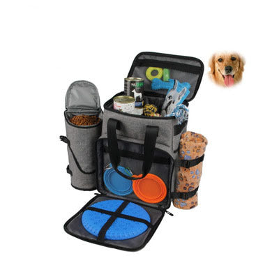 Pet food travel bag