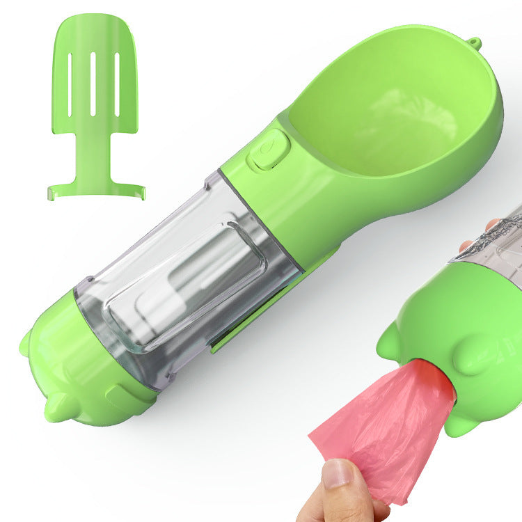 Pet Water Bottle Feeder Bowl Portable Pet Outdoor Travel 3 In 1 Dog Water Bottle