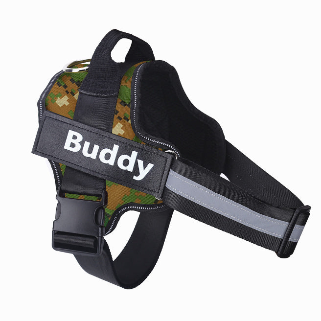 Dog Harness NO PULL Reflective Breathable Adjustable Pet Harness Vest