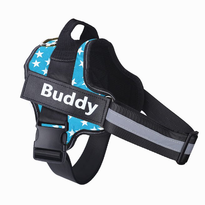 Dog Harness NO PULL Reflective Breathable Adjustable Pet Harness Vest
