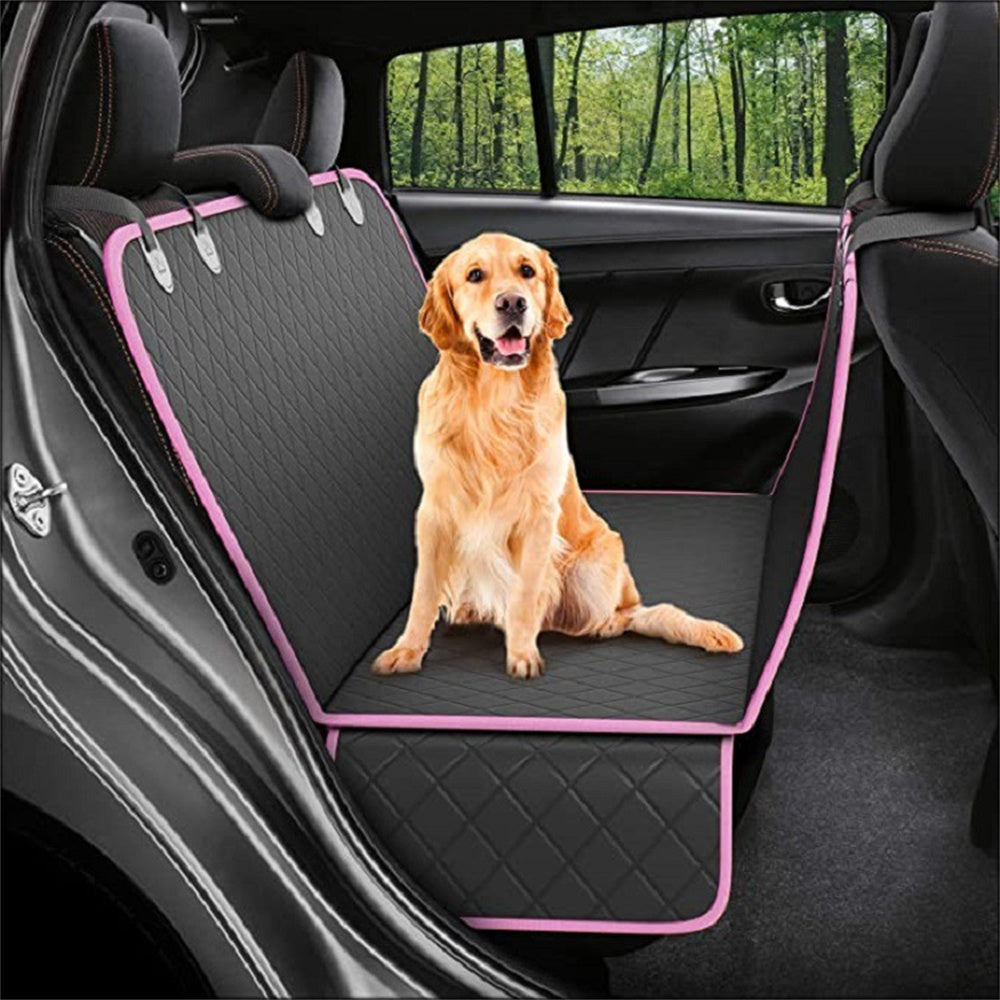Dog Car Seat Cover Mesh with Hammock Safety Protector