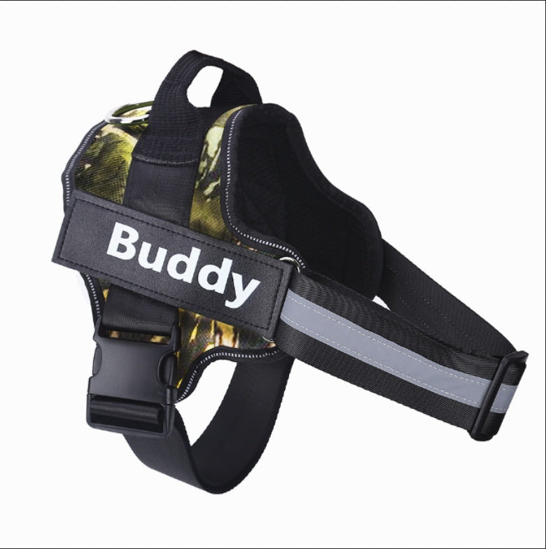 Dog Harness NO PULL Reflective Breathable Adjustable Pet Harness Vest