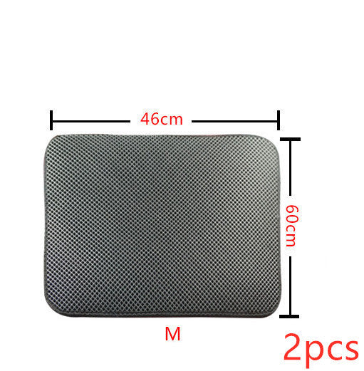 Double Layer Litter Cat Bed Pads Pet Cat Litter Mat