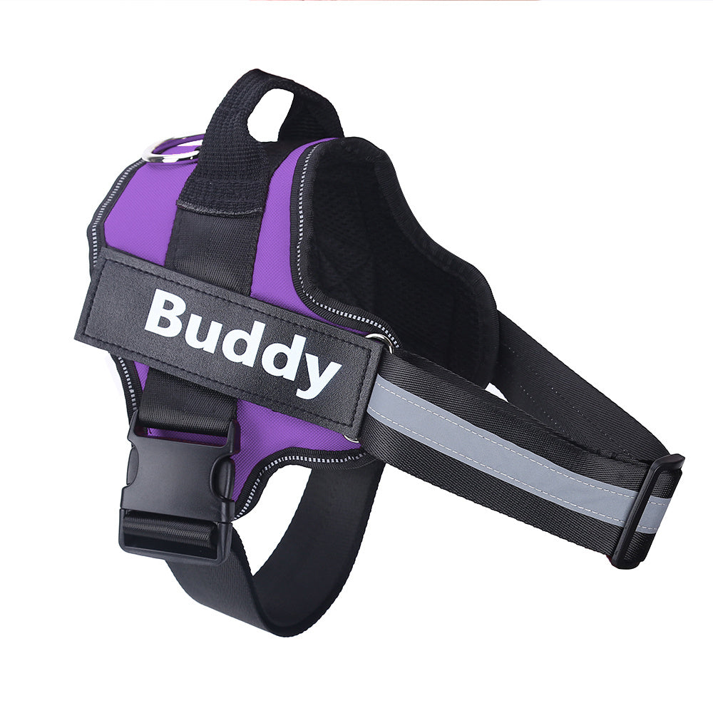 Dog Harness NO PULL Reflective Breathable Adjustable Pet Harness Vest
