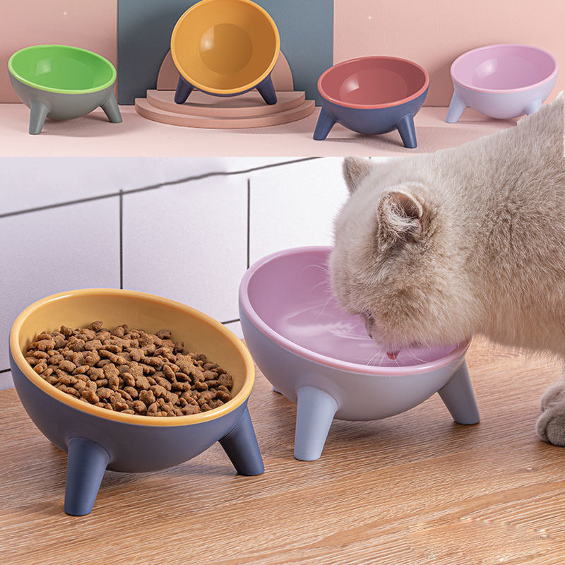 Cat Dog Bowl With Stand for Pet Feeding