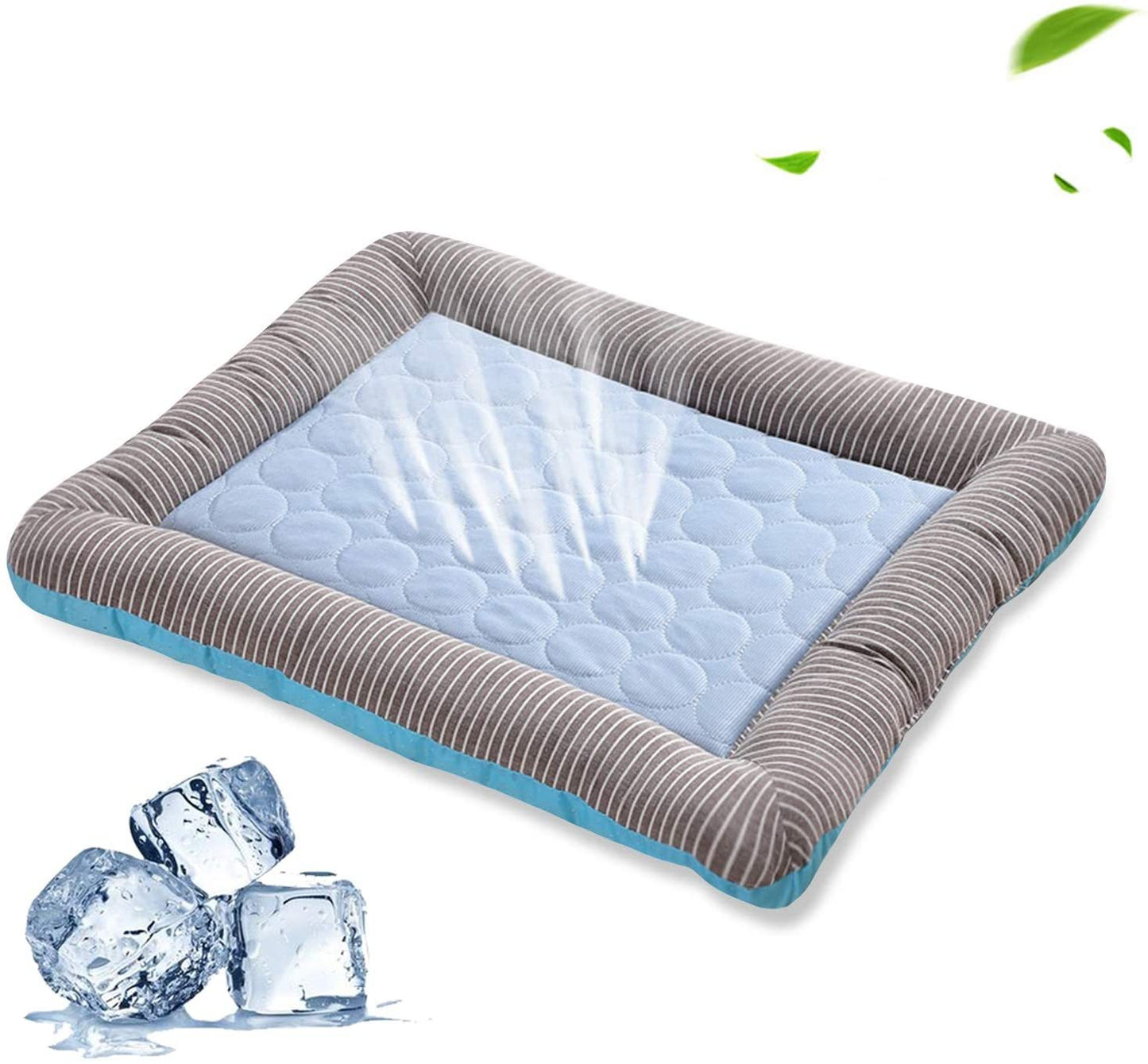 Pet Cooling Pad Bed For Dogs Cats Puppy Kitten Ice Silk Material Soft For Summer Sleeping