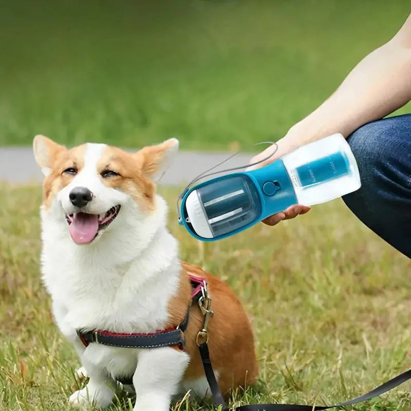 Dog Water Cup Three-in-one Portable Small Multi-functional Pet Cups