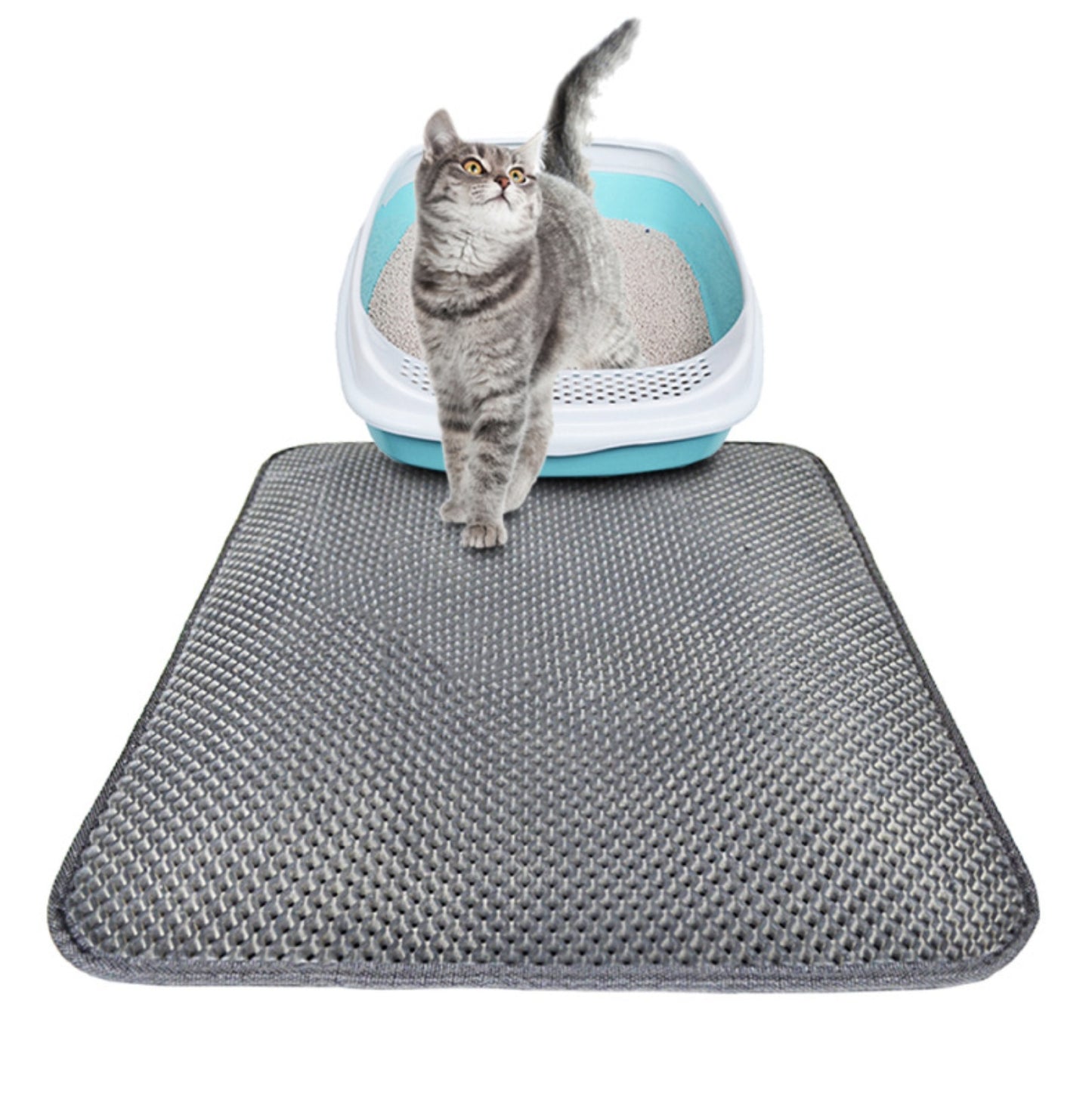 Double Layer Litter Cat Bed Pads Pet Cat Litter Mat