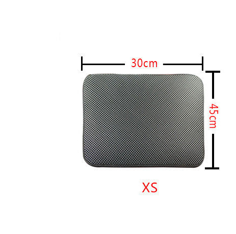Double Layer Litter Cat Bed Pads Pet Cat Litter Mat