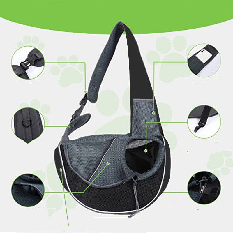 Carrying Pets Bag Outdoor Portable Crossbody Bag