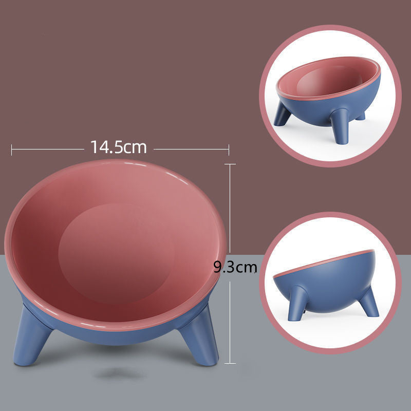 Cat Dog Bowl With Stand for Pet Feeding