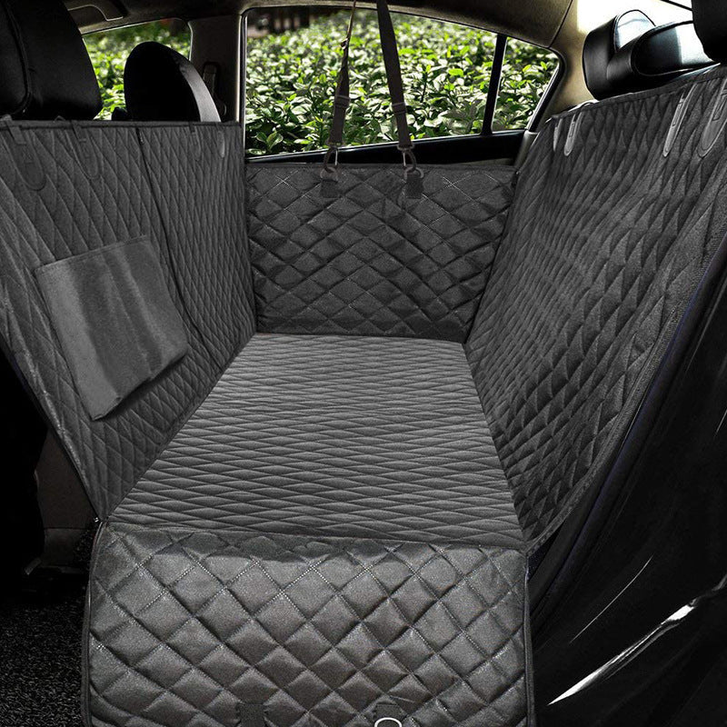 Dog Car Seat Cover Mesh with Hammock Safety Protector