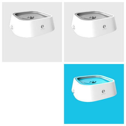 1.5L Cat Dog Water Bowl with Anti-Overflow Slow Water Feeder Dispenser