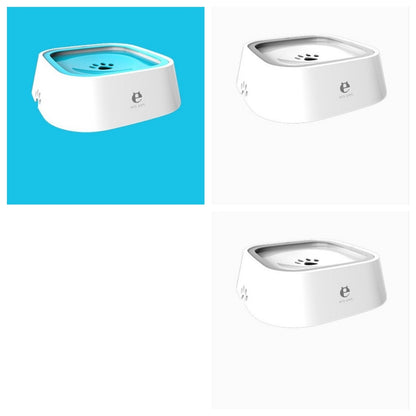 1.5L Cat Dog Water Bowl with Anti-Overflow Slow Water Feeder Dispenser