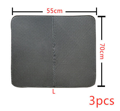 Double Layer Litter Cat Bed Pads Pet Cat Litter Mat