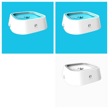1.5L Cat Dog Water Bowl with Anti-Overflow Slow Water Feeder Dispenser