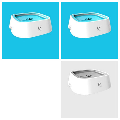 1.5L Cat Dog Water Bowl with Anti-Overflow Slow Water Feeder Dispenser
