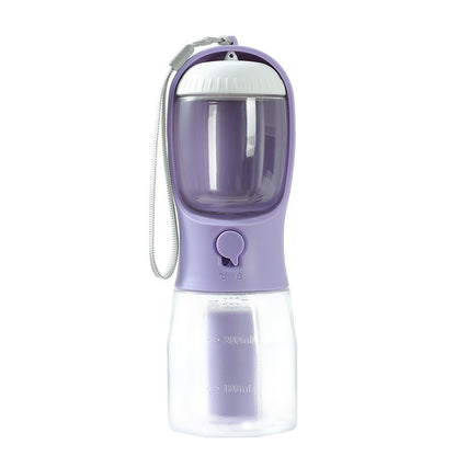 Dog Water Cup Three-in-one Portable Small Multi-functional Pet Cups
