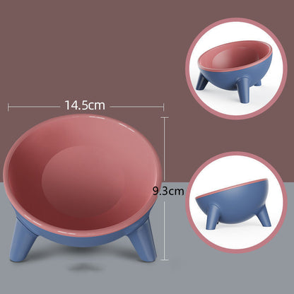 Cat Dog Bowl With Stand for Pet Feeding